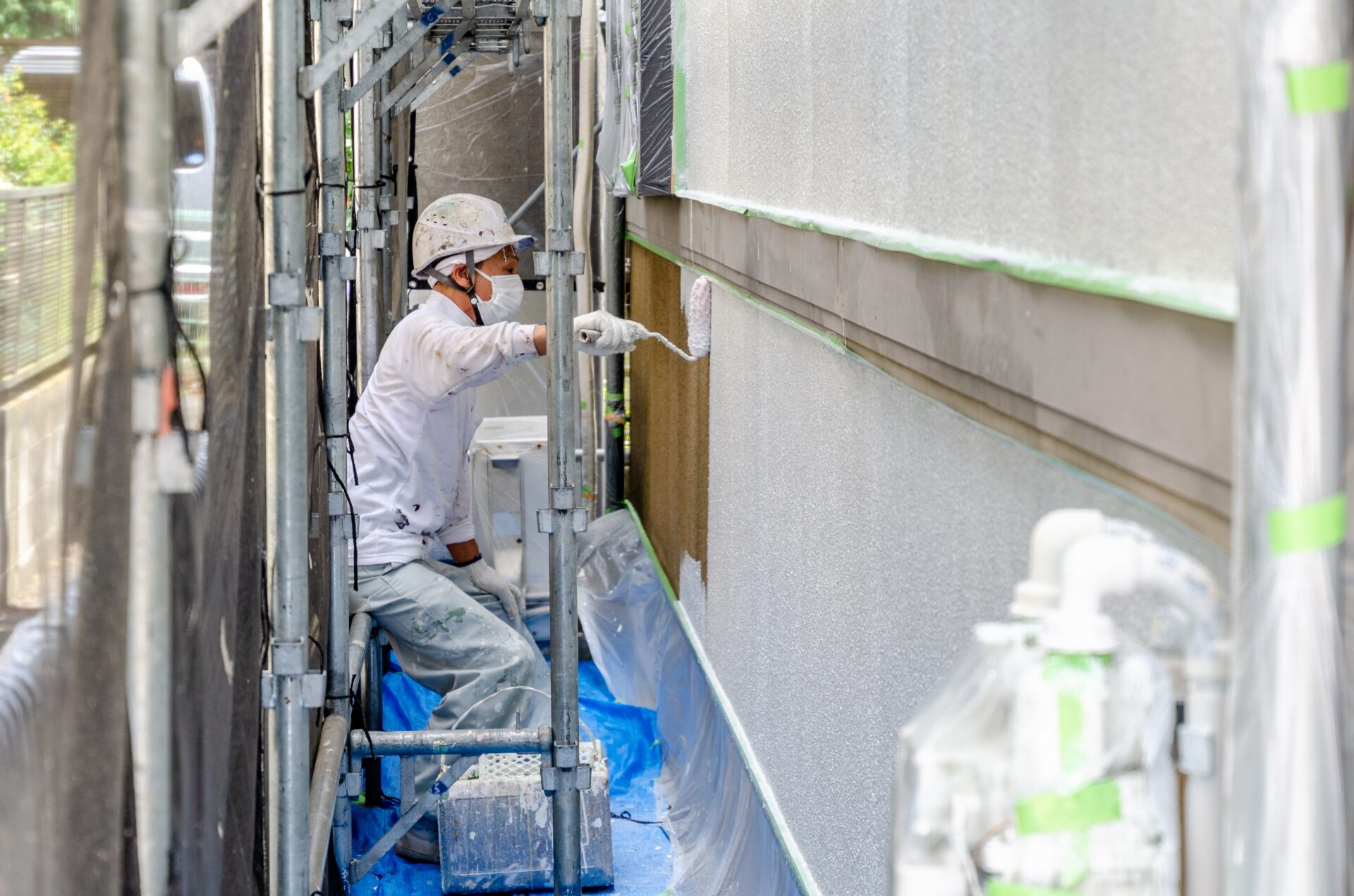 アパートの外壁塗装