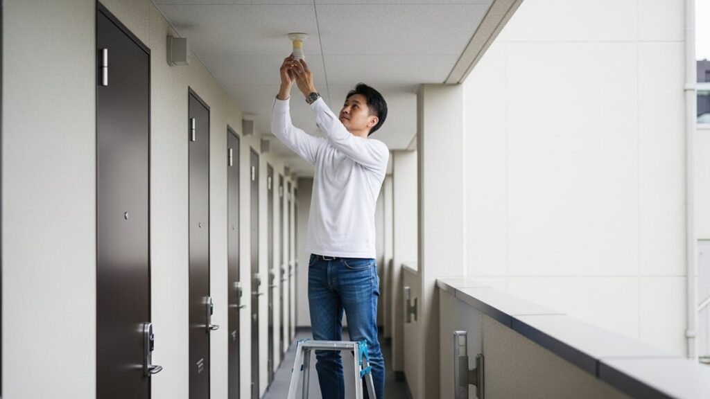 オーナー電球交換